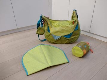 Sac à couches Lillyputiens avec tapis et porte-biberon