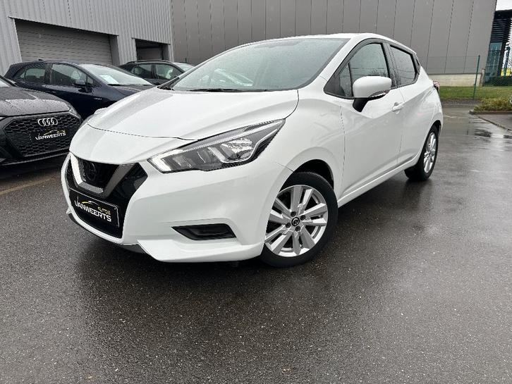 Nissan Micra benzine, 100pk., Autos, Nissan, Entreprise, Achat, Micra, ABS, Airbags, Air conditionné, Bluetooth, Ordinateur de bord