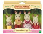Neuf - Sylvanian Families - La famille lapin chocolat - 4150, Ophalen of Verzenden