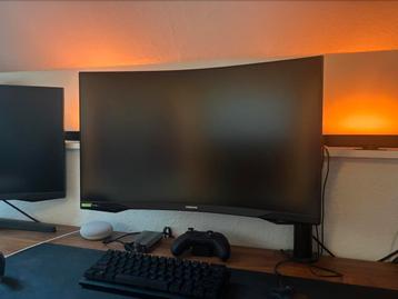 Moniteur Samsung g7 - 27 pouces, Enlèvement, Comme neuf, Ultrawide