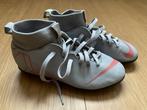 chaussures de football Nike grises mercurial avec chaussette, Sports & Fitness, Football, Comme neuf, Enlèvement ou Envoi