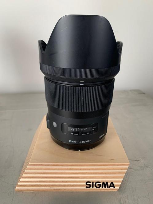 Sigma 35mm F/1.4 ART DG HSM Nikon FX, Audio, Tv en Foto, Foto | Lenzen en Objectieven, Zo goed als nieuw, Groothoeklens, Ophalen