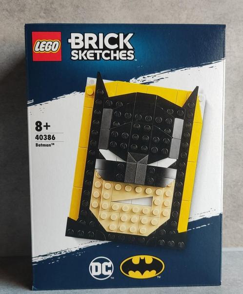 lego brick sketches 40386 batman, Kinderen en Baby's, Speelgoed | Duplo en Lego, Nieuw, Lego, Complete set, Ophalen of Verzenden