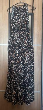 Halter belted maxi jurk maat S, Ophalen, Zo goed als nieuw, Maat 34 (XS) of kleiner, Wit
