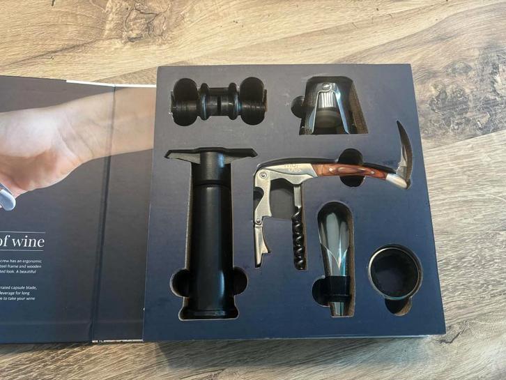 Moods Wijnset accesoires NIEUW, Verzamelen, Wijnen, Nieuw, Overige typen, Overige gebieden, Ophalen of Verzenden