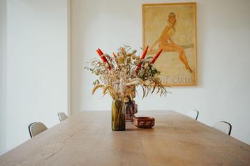 MAGNIFIQUE Table en bois - 8 à 10 personnes