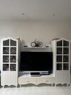 Tv vitrinekast met spiegel (alles samen), Huis en Inrichting, Ophalen, Minder dan 50 cm, Gebruikt, 75 cm of meer