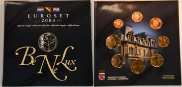 Eurset 2003 Officiële uitgifte BeNeLux 2003 beschikbaar voor biedingen