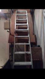 zoldertrap, Doe-het-zelf en Bouw, Ladders en Trappen, Ophalen, Gebruikt, Ladder, Opvouwbaar of Inschuifbaar