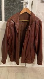 Lederen vest, Kleding | Heren, Ophalen, Gedragen, Maat 56/58 (XL), Bruin