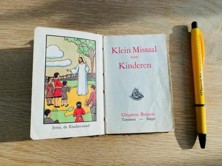 Klein Missaal voor Kinderen - 1956, Verzamelen, Religie, Gebruikt, Christendom | Katholiek, Boek, Ophalen of Verzenden