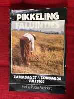 Poster Pikkeling De Faluintjes Meldert Aalst 1985, Collections, Posters & Affiches, Comme neuf, Enlèvement ou Envoi