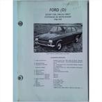Ford Escort 1100 1300 Vraagbaak losbladig 1968-1970 #1 Neder, Utilisé, Enlèvement ou Envoi, Ford