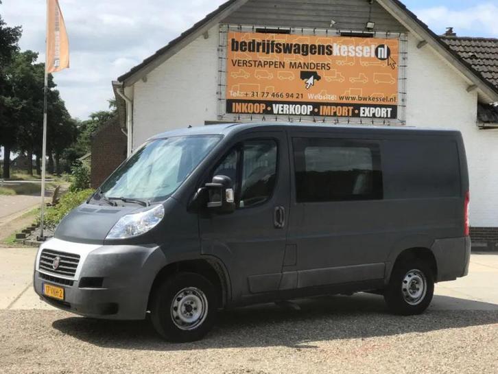 Fiat Ducato 2.3 MultiJet 88 kW Dubbel Cabine (bj 2008), Auto's, Bestelwagens en Lichte vracht, Bedrijf, Te koop, ABS, Centrale vergrendeling