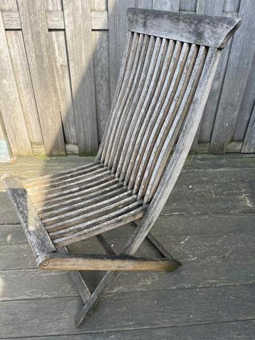 Hardhouten tuinstoelen  beschikbaar voor biedingen