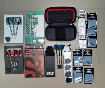 Dartpijlen + accessoires  beschikbaar voor biedingen