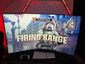 Samsung ark 55" V2 gaming monitor + ps5 slim digital  beschikbaar voor biedingen
