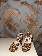 Tijger/Panter Heels Woman - Size 37, Kleding | Dames, Hoge laarzen, Bruin, Ophalen of Verzenden, Gedragen