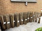 +/- 20 meter Afsluiting kastanjehout in zéér goede staat, Tuin en Terras, Ophalen, Gebruikt, Hout, Tuinhek