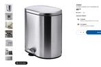 Poubelle IKEA, Maison & Meubles, Accessoires pour la Maison | Poubelles, Enlèvement, Comme neuf, Métal, 50 à 75 cm