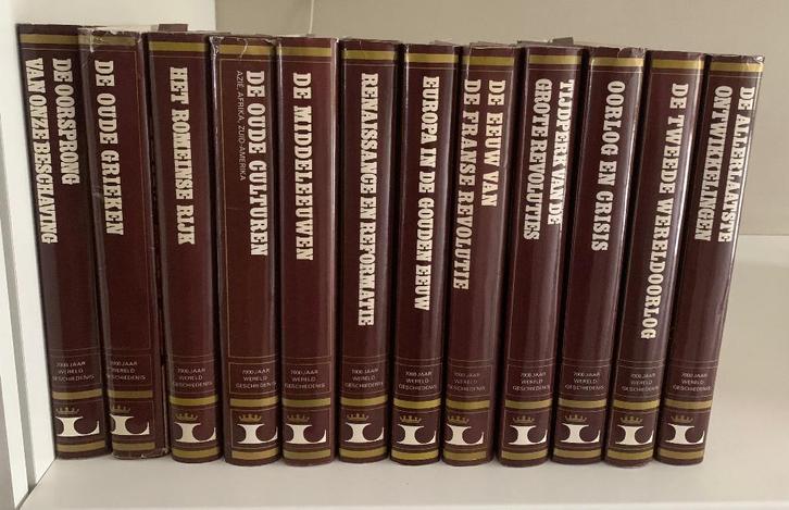 7000 jaar wereldgeschiedenis, 12-delig, Boeken, Geschiedenis | Wereld, Zo goed als nieuw, Europa, Ophalen of Verzenden