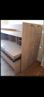 Stapelbed/ bureau te koop, Ophalen, Stapelbed