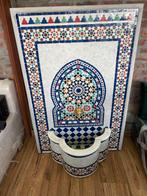 Fontaine marocaine en mosaïque fonctionnelle, Maison & Meubles, Enlèvement, Comme neuf