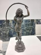 Sculpture Bronze femme. Don Diuir 88cm, Enlèvement, Bronze
