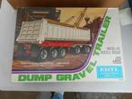 dump gravel trailer, Hobby & Loisirs créatifs, Modélisme | Voitures & Véhicules, Enlèvement ou Envoi, Neuf, Plus grand que 1:32