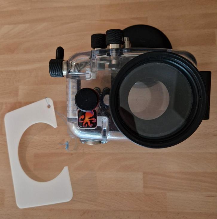 Behuizing onderwatercamera - Ikelite, Audio, Tv en Foto, Fotografie | Onderwatercamera's, Gebruikt, Onderwaterhuis, 10 t/m 40 meter