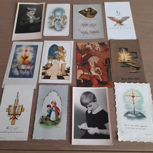 63 Communieprentjes jaren 1960-1969 ( lot 4 ), Verzamelen, Bidprentjes en Rouwkaarten, Bidprentje, Ophalen of Verzenden