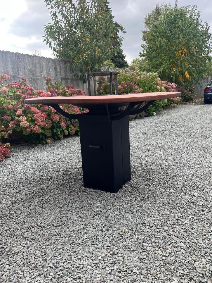 Barbecue / vuurschaal, Tuin en Terras, Houtskoolbarbecues, Nieuw, Met accessoires, Ophalen