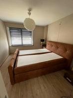 Boxspring 160x200 nieuwstaat!, Ophalen, Bruin