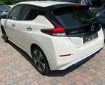 Nissan Leaf elektrisch 62 kw 218 pk 2021 bj, Auto's, Nissan, Stof, Adaptieve lichten, Wit, Berline