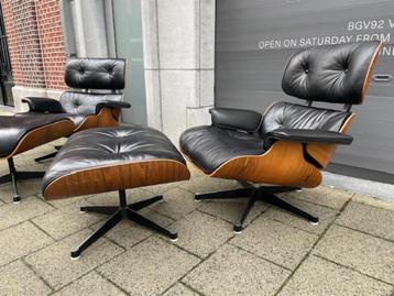 EAMES LOUNGE CHAIR & OTT HERMAN MILLER