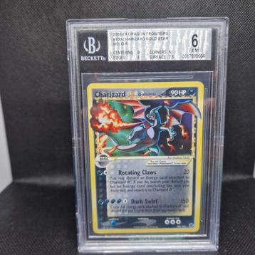 Charizard Gold Star Holo Ex Dragon Frontiers BGS 6 beschikbaar voor biedingen