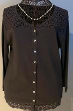 Comme ça M mooi elegant gilet met kant detail, Kleding | Dames, Maat 38/40 (M), Zwart, Zo goed als nieuw, Comme ça