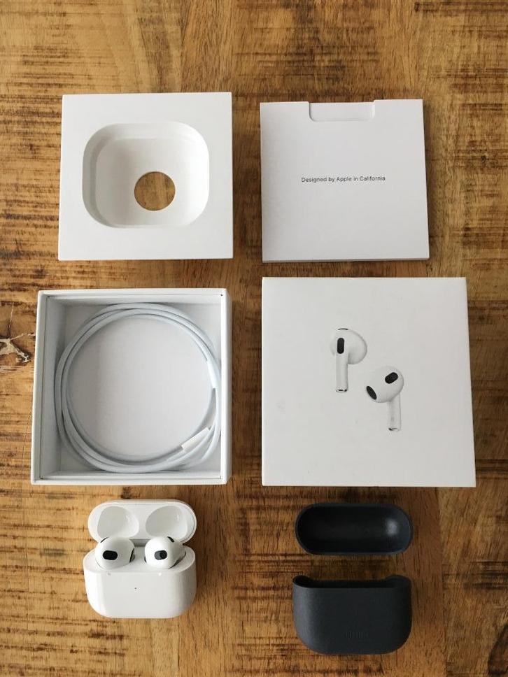 AirPods 3, Telecommunicatie, Mobiele telefoons | Oordopjes, Zo goed als nieuw, Bluetooth, Ophalen of Verzenden