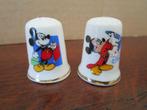 Vingerhoedjes Disneyland Parijs, Ophalen of Verzenden, Nieuw, Porselein