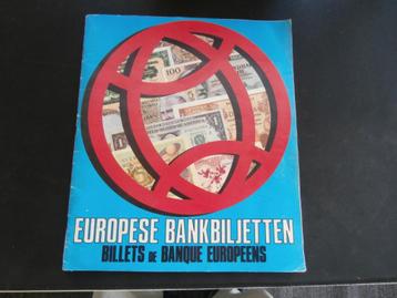 stickerboek nv edities manneken-europese bankbiljetten  