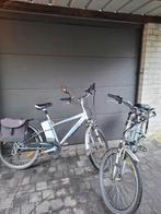 2 E-bikes te koop in goede staat, grijze kleur(zilver), TRX., Fietsen en Brommers, Ophalen, Zo goed als nieuw