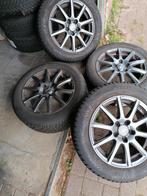 Set winterbanden op velgen Renault Megane, Nissan, Auto-onderdelen, Ophalen, Velg(en), 16 inch, Winterbanden