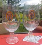 2 verres corsendonk, Collections, Marques de bière, Comme neuf, Enlèvement ou Envoi