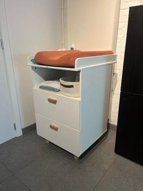 Verzorgingstafel met opbergruimte La Redoute, Kinderen en Baby's, Kinderkamer | Commodes en Kasten, Gebruikt, Commode, 90 tot 105 cm