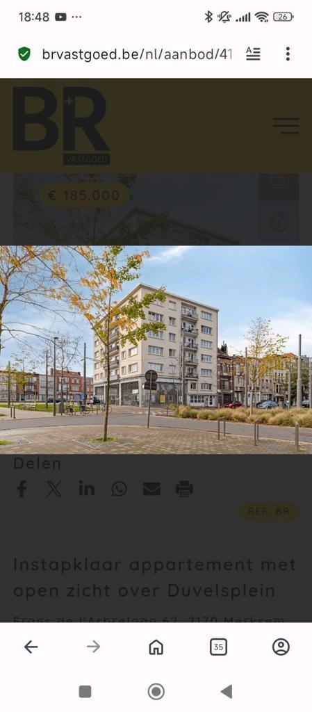Frans de l'Arbrelaan 62, 2170 Merksem - €185.000, Immo, Huizen en Appartementen te koop