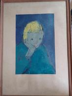 Jef Wauters  1927 - 2013  Peinzend Kind, Antiek en Kunst, Verzenden