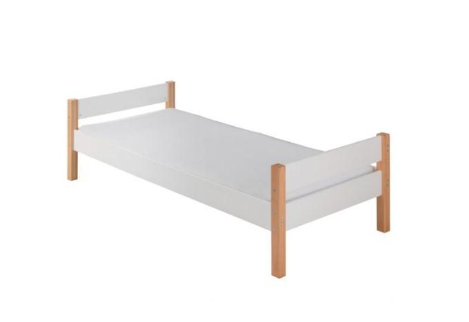 Infans Color 1-persoonsbed - Wit/beuken, Kinderen en Baby's, Kinderkamer | Bedden