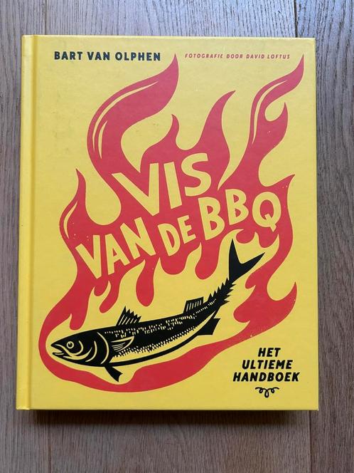 Bart van Olphen - Vis van de BBQ, Boeken, Kookboeken, Zo goed als nieuw, Ophalen of Verzenden