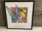 Walt Disney Tinkerbell glazen sierkader (70x64 cm), Ophalen, Overige figuren, Zo goed als nieuw, Plaatje of Poster
