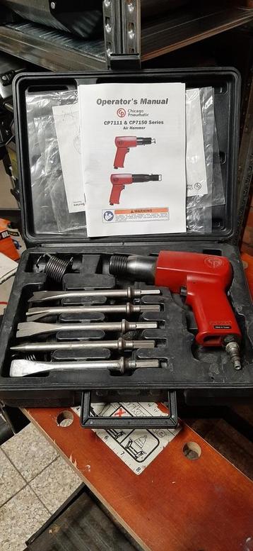 Persluchthamer set, Doe-het-zelf en Bouw, Gereedschap | Handgereedschap, Ophalen, Zo goed als nieuw